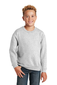 Jerzees - Youth NuBlend Crewneck Sweatshirt - Ash