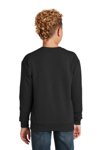 Jerzees - Youth NuBlend Crewneck Sweatshirt - Black Back