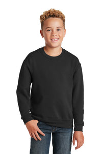 Jerzees - Youth NuBlend Crewneck Sweatshirt - Black