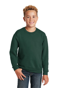 Jerzees - Youth NuBlend Crewneck Sweatshirt - Forest Green