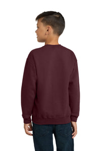 Jerzees - Youth NuBlend Crewneck Sweatshirt - Maroon Back