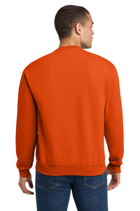 Jerzees - NuBlend Crewneck Sweatshirt - Burnt Orange Back