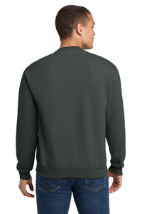 Jerzees - NuBlend Crewneck Sweatshirt - Charcoal Grey Back