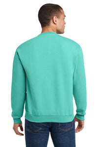 Jerzees - NuBlend Crewneck Sweatshirt - Cool Mint Back