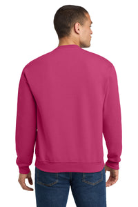 Jerzees - NuBlend Crewneck Sweatshirt - Cyber Pink Back