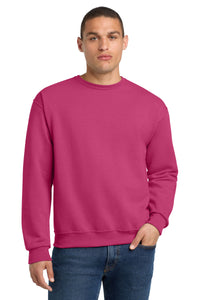 Jerzees - NuBlend Crewneck Sweatshirt - Cyber Pink
