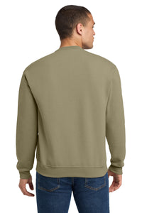 Jerzees - NuBlend Crewneck Sweatshirt - Khaki Back