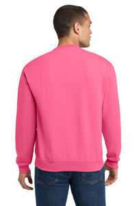 Jerzees - NuBlend Crewneck Sweatshirt - Neon Pink Back