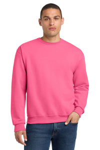 Jerzees - NuBlend Crewneck Sweatshirt - Neon Pink