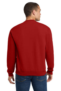 Jerzees - NuBlend Crewneck Sweatshirt - True Red Back