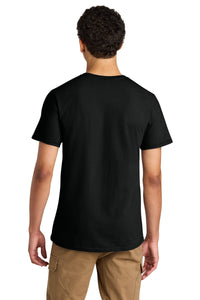 Jerzees Unisex Premium Combed Ring Spun Cotton Tee 570M - Black Ink Back