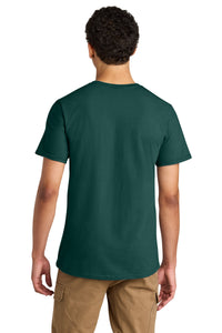 Jerzees Unisex Premium Combed Ring Spun Cotton Tee 570M - Deep Emerald Back