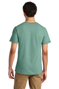 Jerzees Unisex Premium Combed Ring Spun Cotton Tee 570M - Sage Back