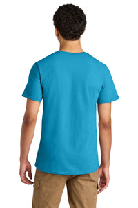 Jerzees Unisex Premium Combed Ring Spun Cotton Tee 570M - Soul Blue Back