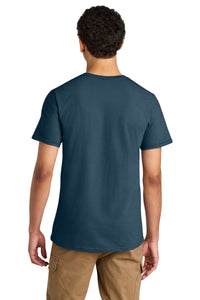 Jerzees Unisex Premium Combed Ring Spun Cotton Tee 570M - Washed Navy Back