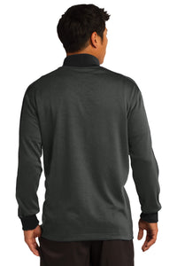 Nike Dri-FIT 1/2-Zip Cover-Up - Anthracite Heather/ Black Back