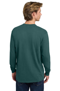 COMFORT COLORS  Heavyweight Ring Spun Long Sleeve Tee - Blue Spruce Back