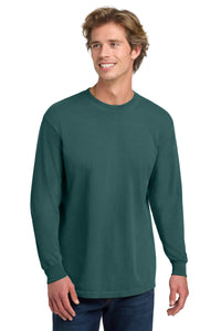 COMFORT COLORS  Heavyweight Ring Spun Long Sleeve Tee - Blue Spruce