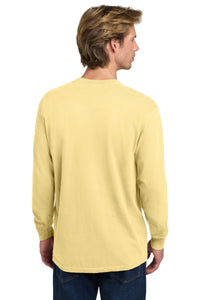 COMFORT COLORS  Heavyweight Ring Spun Long Sleeve Tee - Butter Back