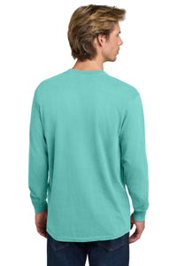 COMFORT COLORS  Heavyweight Ring Spun Long Sleeve Tee - Chalky Mint Back