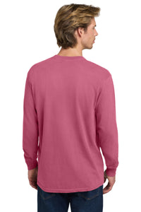 COMFORT COLORS  Heavyweight Ring Spun Long Sleeve Tee - Crunchberry Back