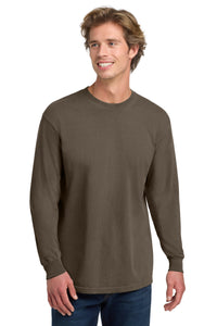 COMFORT COLORS  Heavyweight Ring Spun Long Sleeve Tee - Espresso