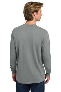COMFORT COLORS  Heavyweight Ring Spun Long Sleeve Tee - Granite Back
