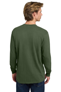COMFORT COLORS  Heavyweight Ring Spun Long Sleeve Tee - Hemp Back