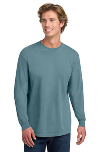 COMFORT COLORS  Heavyweight Ring Spun Long Sleeve Tee - Ice Blue