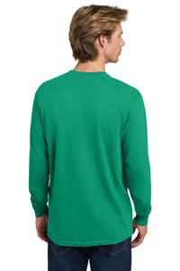COMFORT COLORS  Heavyweight Ring Spun Long Sleeve Tee - Island Green Back