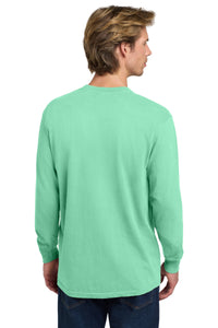 COMFORT COLORS  Heavyweight Ring Spun Long Sleeve Tee - Island Reef Back