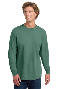 COMFORT COLORS  Heavyweight Ring Spun Long Sleeve Tee - Light Green