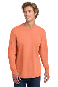 COMFORT COLORS  Heavyweight Ring Spun Long Sleeve Tee - Melon