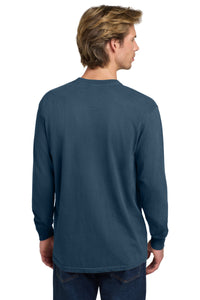 COMFORT COLORS  Heavyweight Ring Spun Long Sleeve Tee - Midnight Back