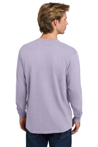 COMFORT COLORS  Heavyweight Ring Spun Long Sleeve Tee - Orchid Back