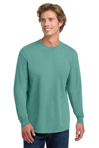 COMFORT COLORS  Heavyweight Ring Spun Long Sleeve Tee - Seafoam