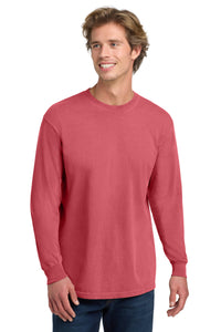 COMFORT COLORS  Heavyweight Ring Spun Long Sleeve Tee - Watermelon