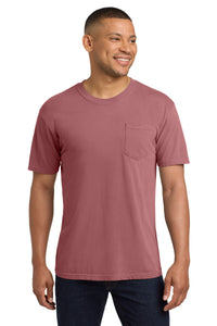 COMFORT COLORS  Heavyweight Ring Spun Pocket Tee - Brick