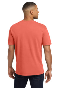 COMFORT COLORS  Heavyweight Ring Spun Pocket Tee - Bright Salmon Back