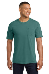 COMFORT COLORS  Heavyweight Ring Spun Pocket Tee - Emerald