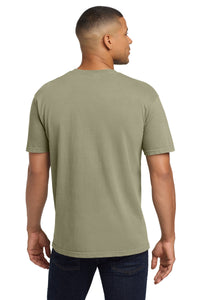 COMFORT COLORS  Heavyweight Ring Spun Pocket Tee - Khaki Back