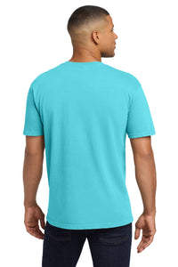 COMFORT COLORS  Heavyweight Ring Spun Pocket Tee - Lagoon Back