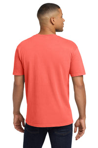 COMFORT COLORS  Heavyweight Ring Spun Pocket Tee - Neon Red Orange Back