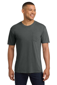 COMFORT COLORS  Heavyweight Ring Spun Pocket Tee - Pepper
