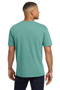 COMFORT COLORS  Heavyweight Ring Spun Pocket Tee - Seafoam Back