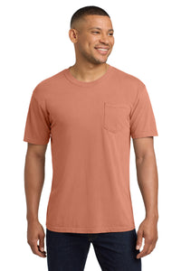 COMFORT COLORS  Heavyweight Ring Spun Pocket Tee - Terracota