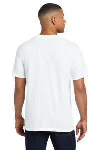 COMFORT COLORS  Heavyweight Ring Spun Pocket Tee - White Back