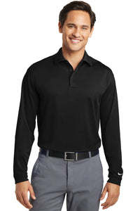 Nike Tall Long Sleeve Dri-FIT Stretch Tech Polo - Black