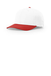 Richardson Laser Perf R-Flex Snapback 632 - White/ White/ Red