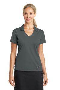 Nike Women's Dri-FIT Vertical Mesh Polo - Anthracite
